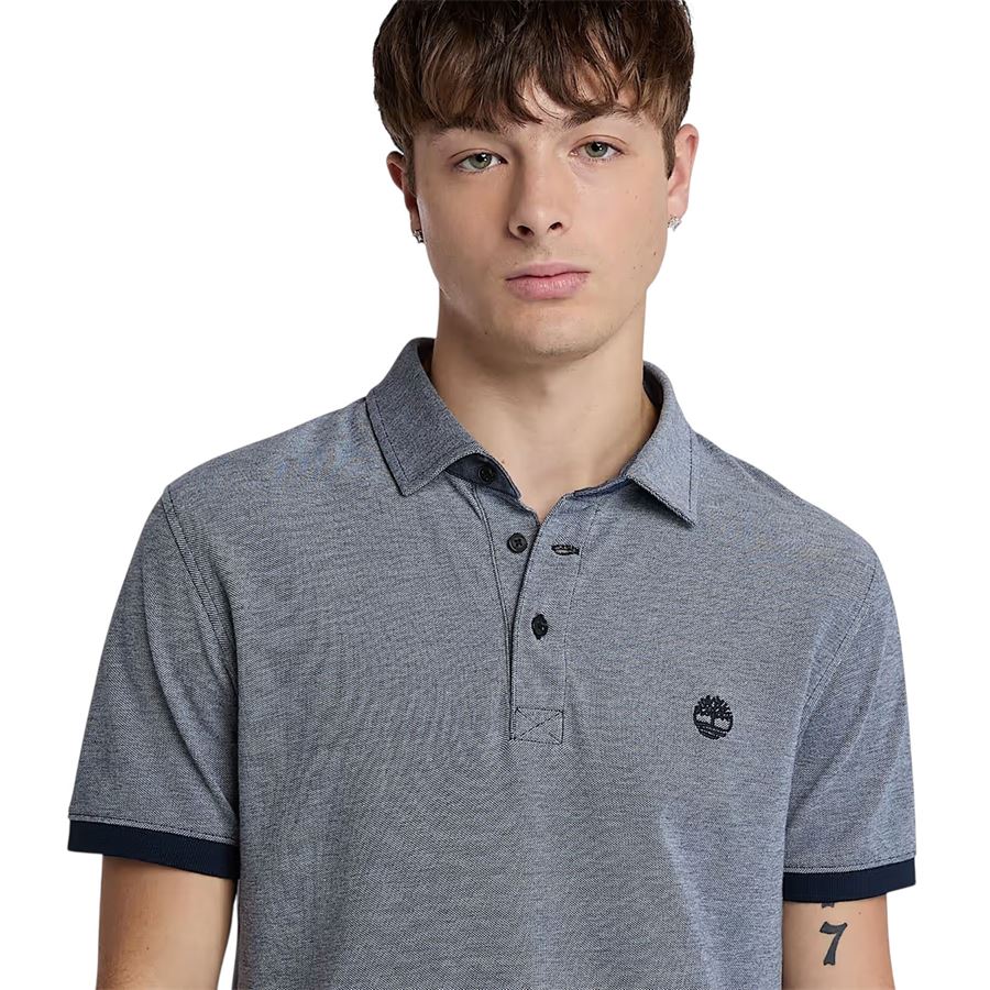 Polo Oxford a Maniche Corte Baboosic Brook da Uomo Timberland | TB0A6BWG433